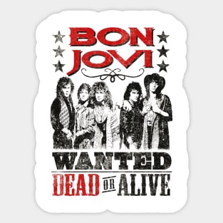 Bon Jovi Rock Band On Tour 2022 Sticker